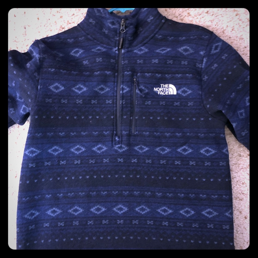 North Face quarter zip fleece
